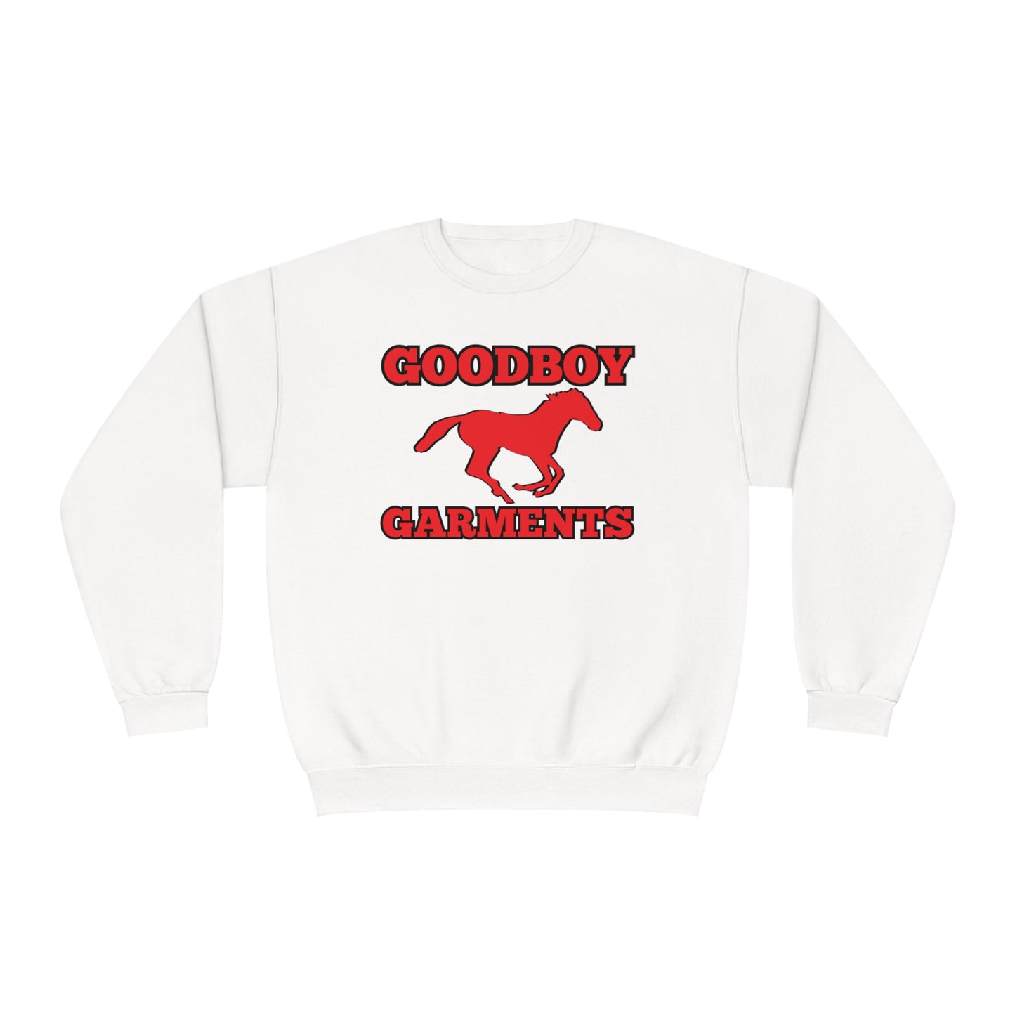 Goodboy Garments Sweatshirt - White/Red