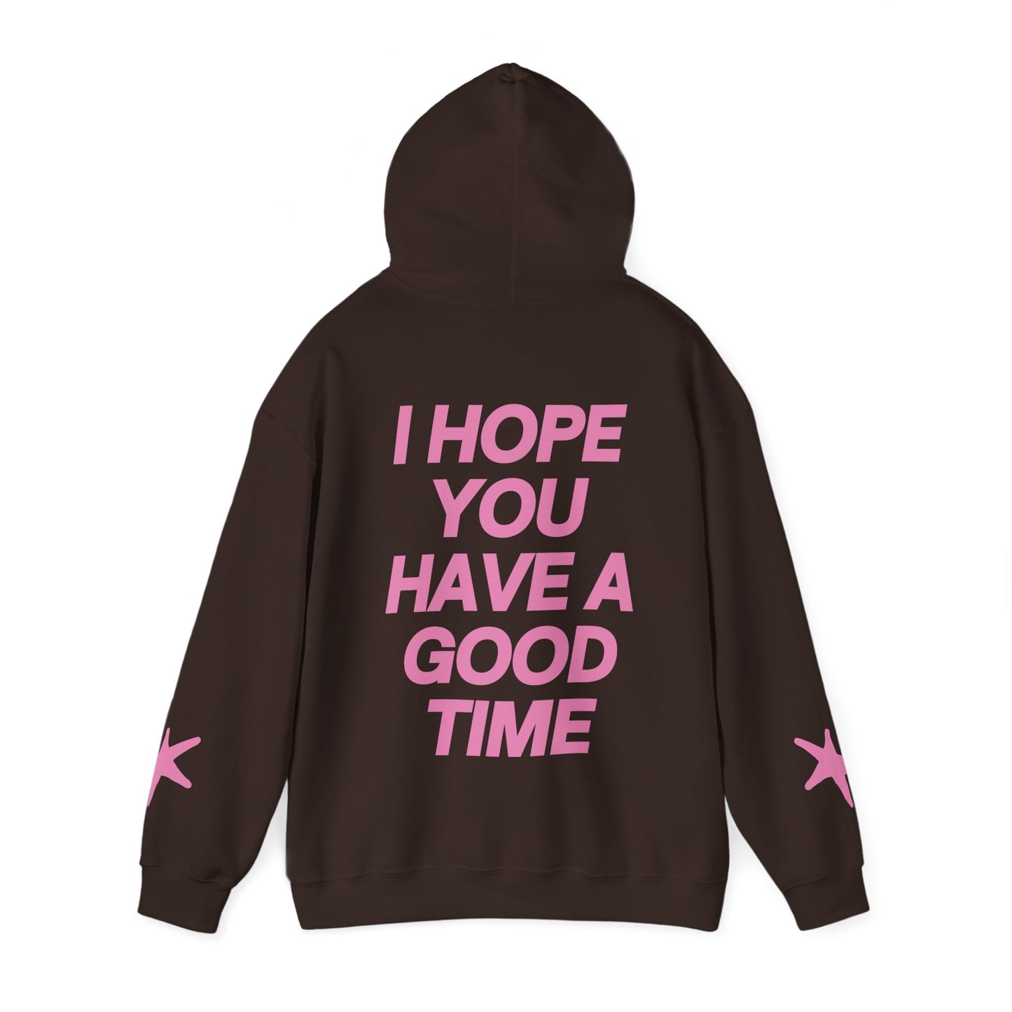 IHYHAGT Hoodie - Chocolate/Pink